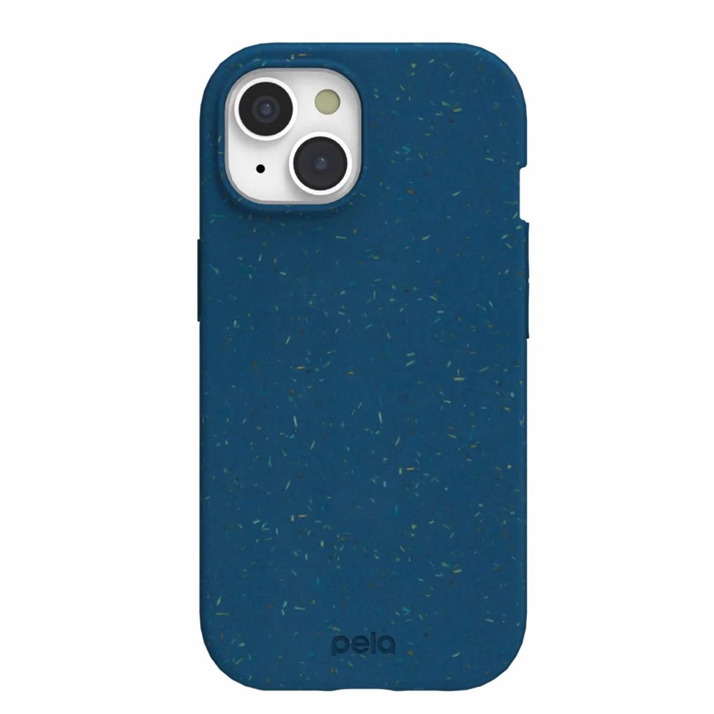 Pela iPhone 15 stormy blue case